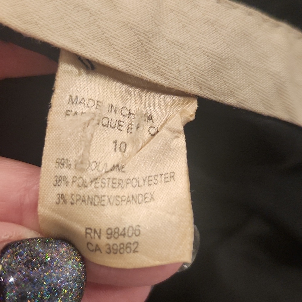 Theory Classic Black Flare Pants Size 10! - Picture 3 of 10